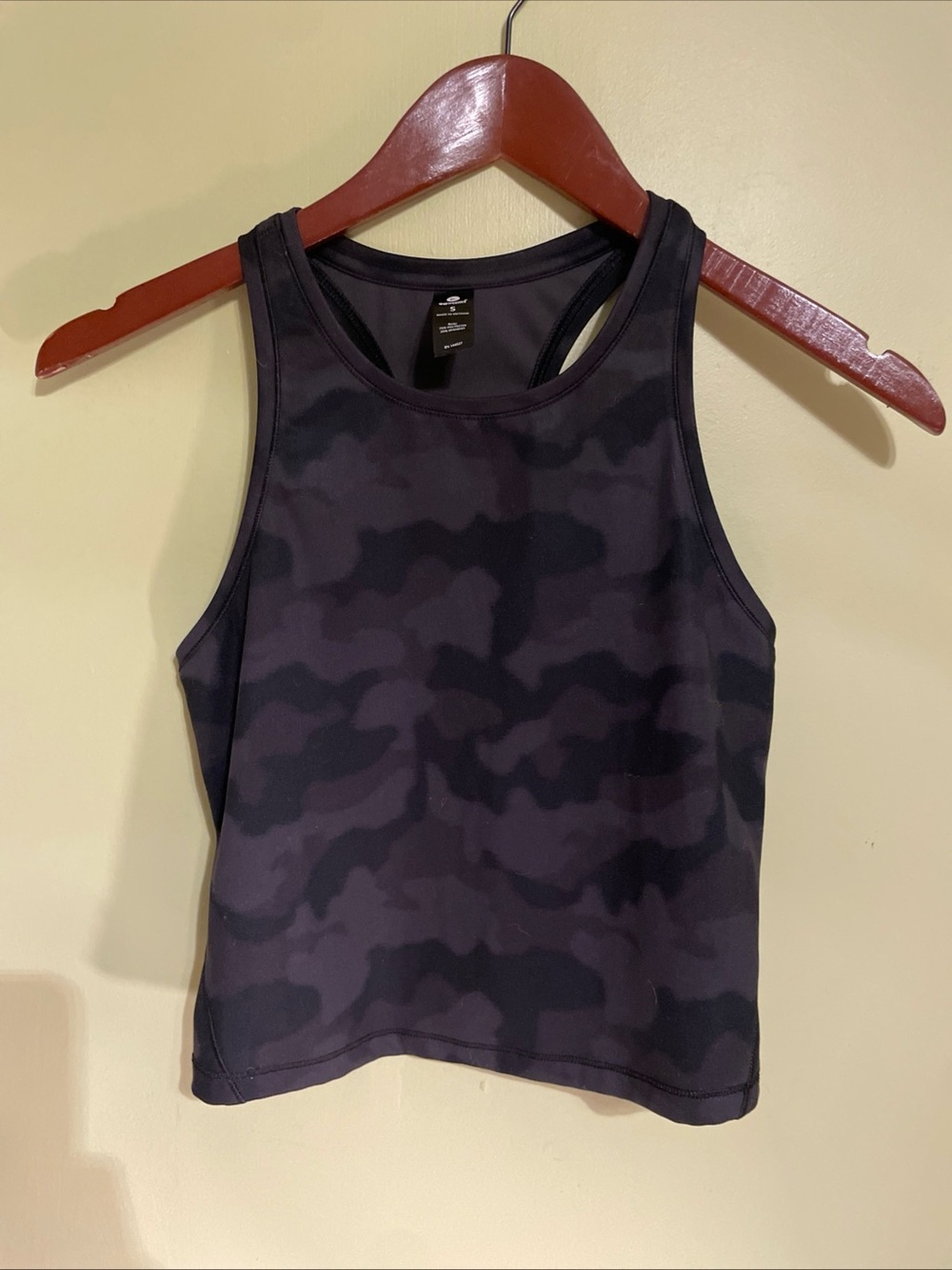 Black Camo Racerback Tank Top